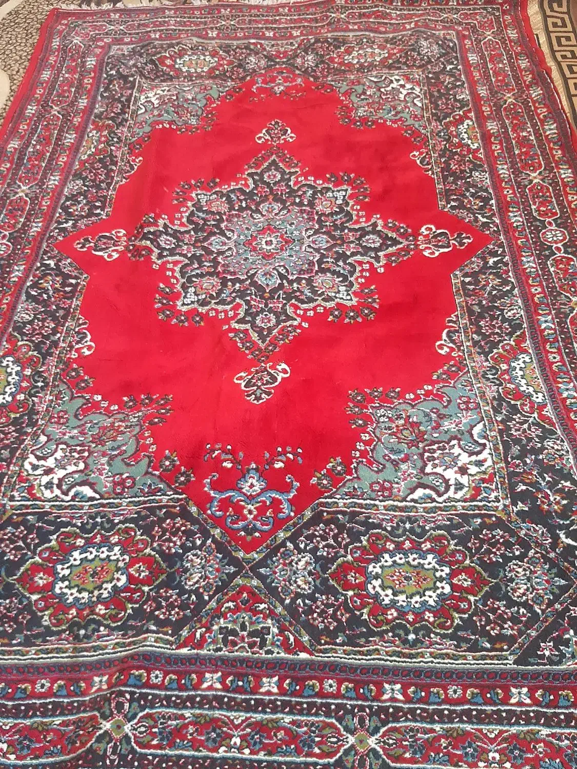 گلیم با قالی فرش۶متری|گلیم، جاجیم، گبه|زابل, |دیوار