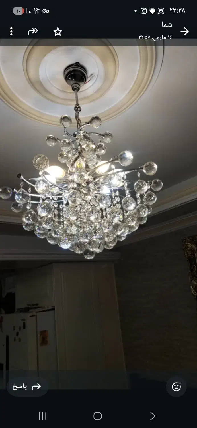 ۱ جفت لوستر در حد نو|لوستر و چراغ آویز|تهران, امیریه|دیوار