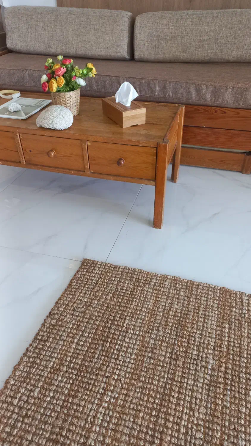 مبل راحتی با ۳ طبقه تخت تمام چوب|مبلمان خانگی و میز عسلی|کیش, |دیوار