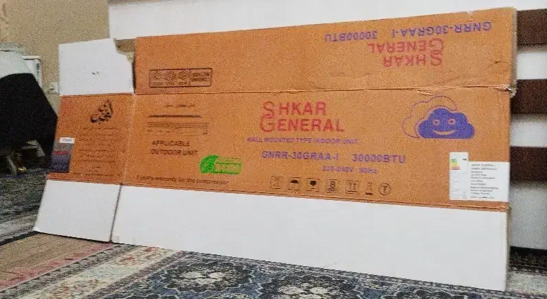 جعبه خالی کولر گازی جنرال کوول مدل 30000BTU|ابزارآلات|کهریزک, |دیوار