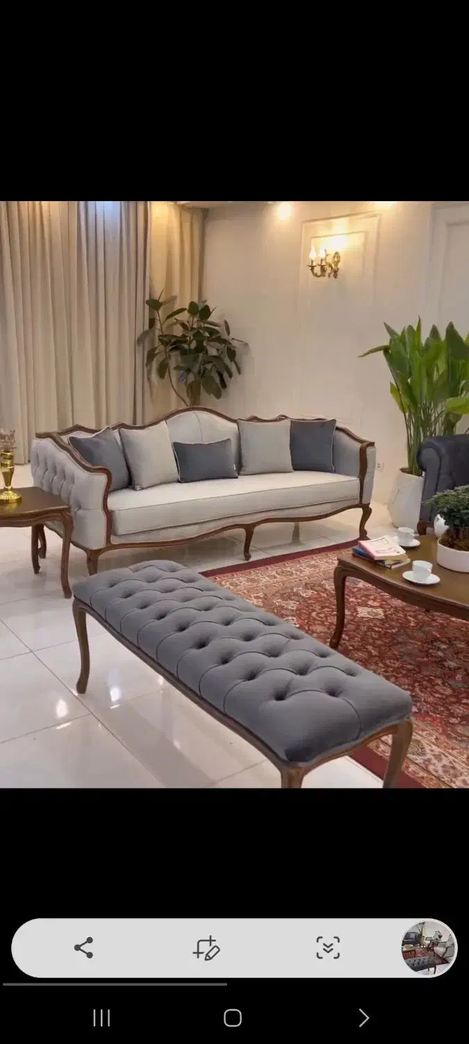 مبل فرانسوی|مبلمان خانگی و میز عسلی|پاکدشت, خاتون آباد|دیوار