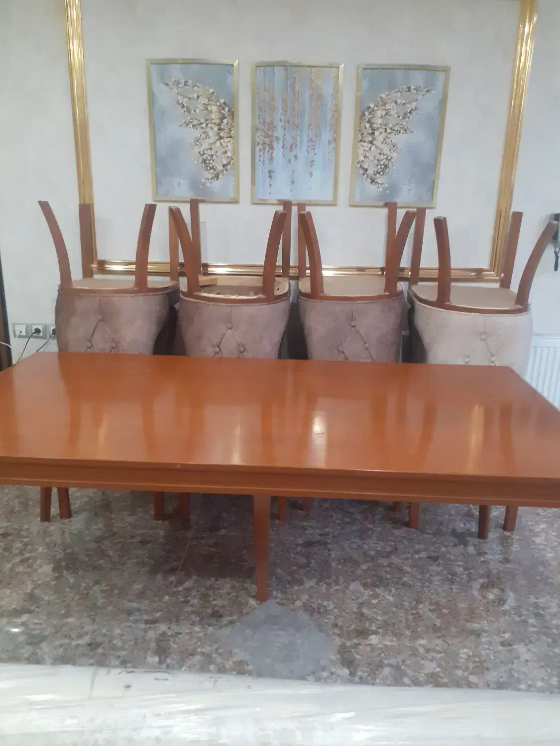 میز نهار خوری ۸ نفره|میز و صندلی غذاخوری|رشت, حمیدیان|دیوار