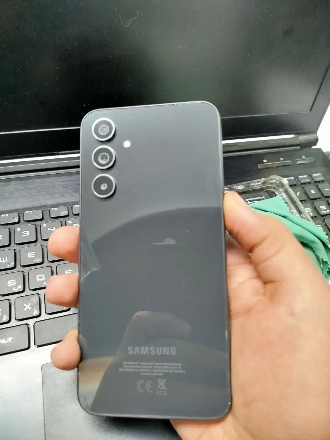 سامسونگ A54 5G 256 مشکی بدونه خش|موبایل|شهرضا, |دیوار