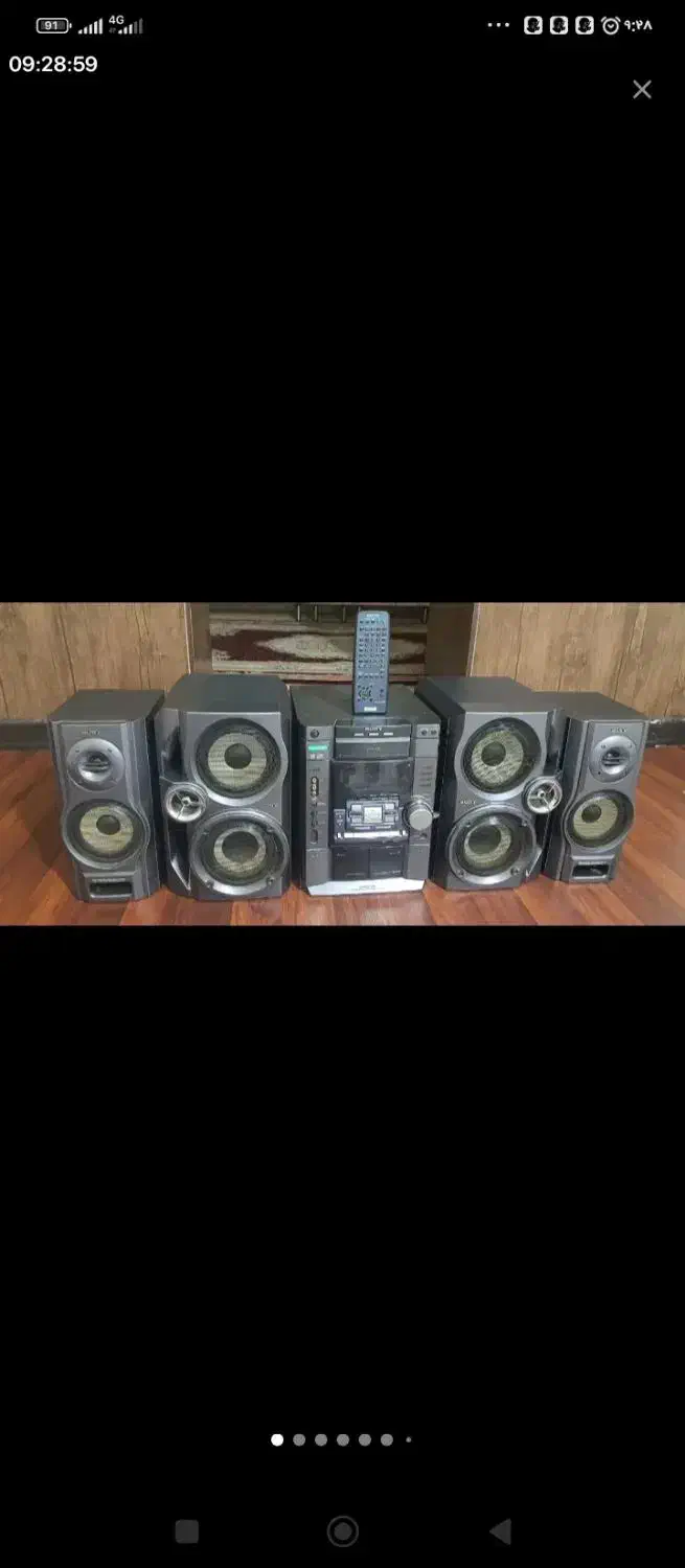 ضبط سونی vx777 تمیز با کیفیت فوق العاده|سیستم صوتی خانگی|قم, مجیدیه|دیوار