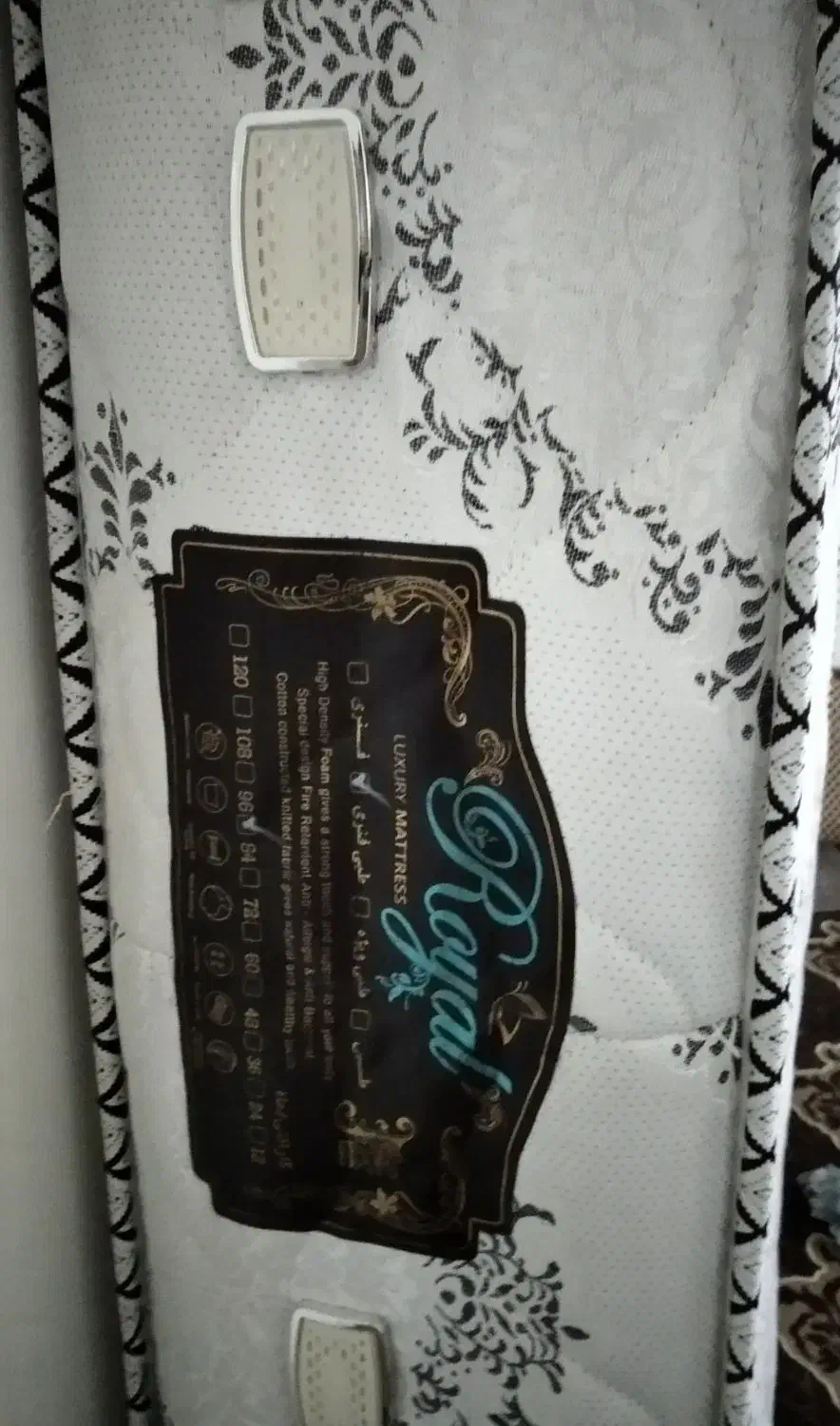 دشک فنری طبی خوش خواب سایز 120قطر 30|تشک تختخواب|خورموج, |دیوار