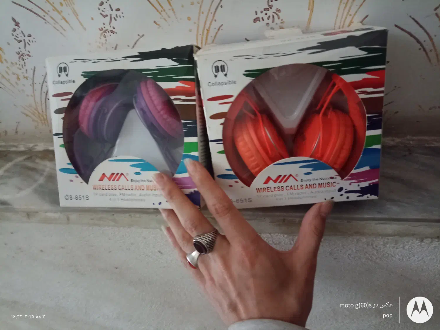 هدفون چهارعدد|لوازم جانبی موبایل و تبلت|رشت, کوی فکوری|دیوار