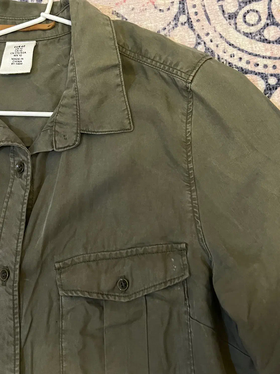 مانتو برند H&M (اصلی) اسپانیا|لباس|تهران, فرمانیه|دیوار