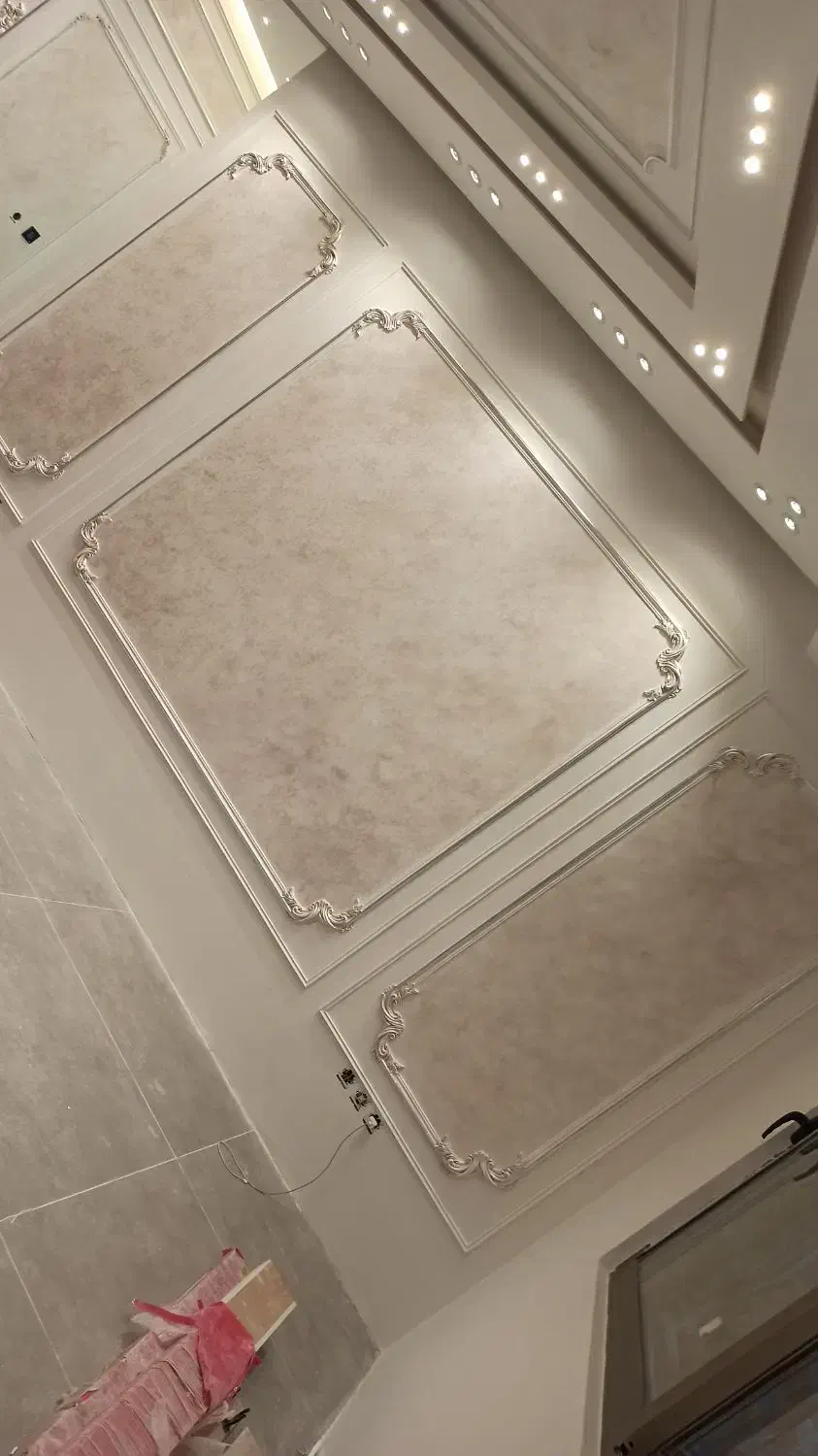 رنگ و پتینه و میکروسمنت ساختمان نقاشی ساختمان|خدمات پیشه و مهارت|لار, |دیوار