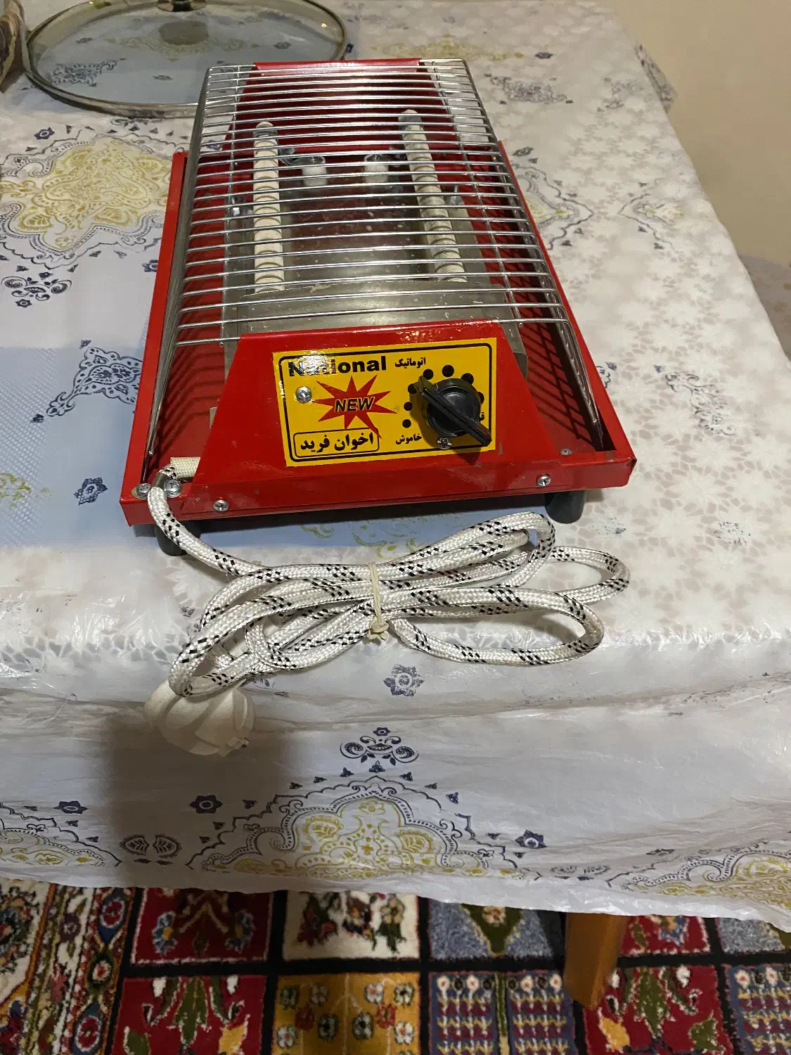 بخاری برقی دوشعله|بخاری، هیتر، شومینه|خوی, |دیوار