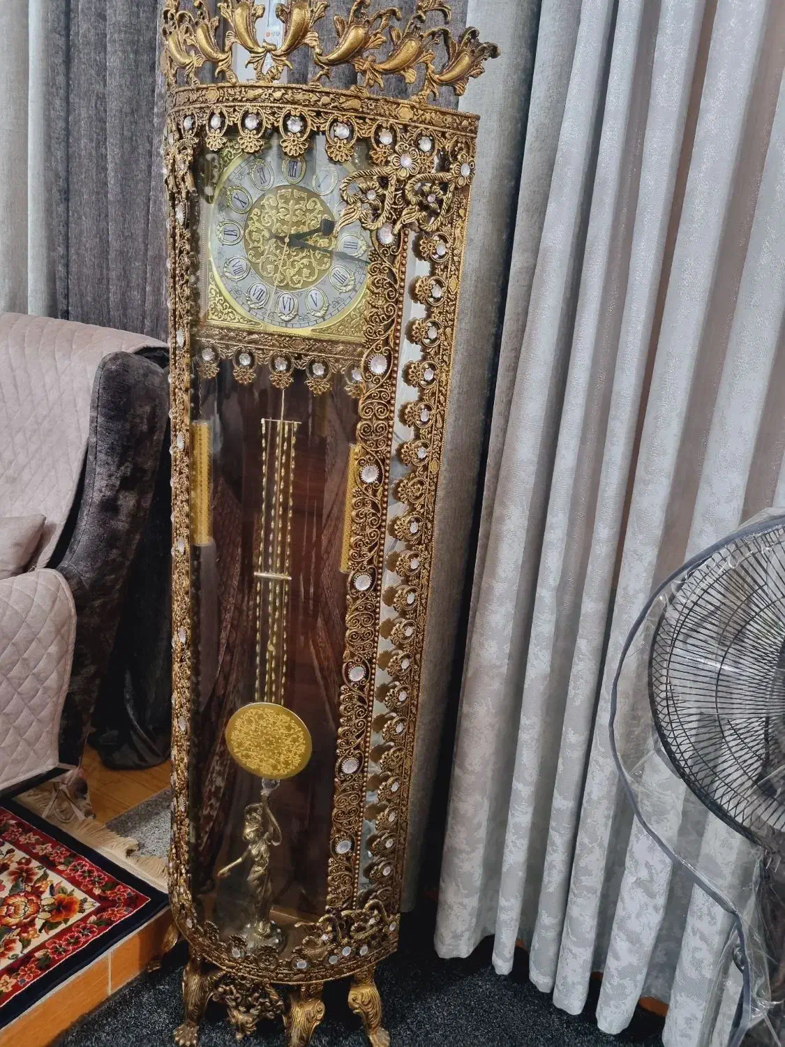 ساعت ایستاده  کامل برنز|ساعت دیواری و تزئینی|اندیمشک, |دیوار