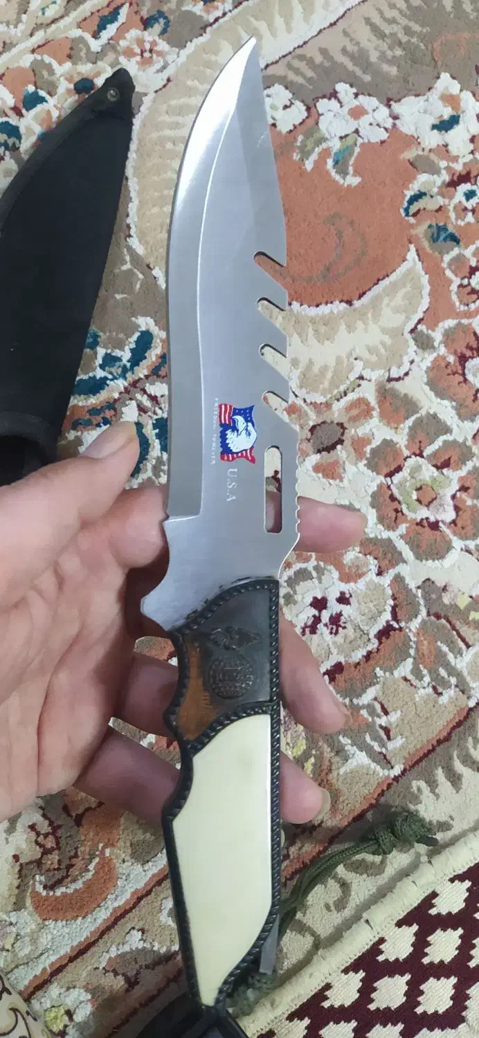 خنجر شکاری USAاصل|کوهنوردی و کمپینگ|کاشمر, |دیوار