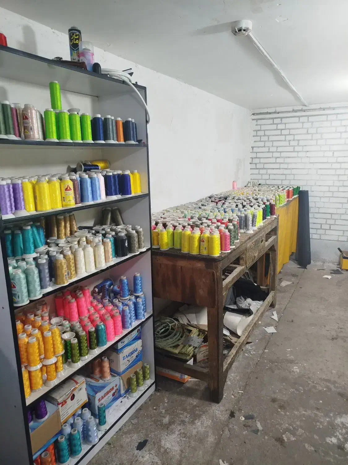 نخ گلدوزی رنگ بندی بسیار بالا|لوازم خیاطی و بافتنی|ری, شهرری|دیوار