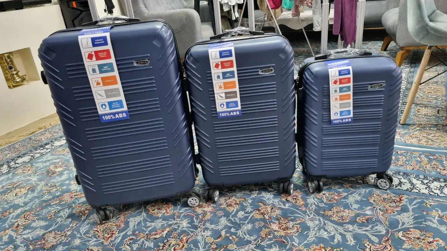 ست ۳ عددی چمدان برند هاسونی|کیف، کفش، کمربند|گرگان, |دیوار