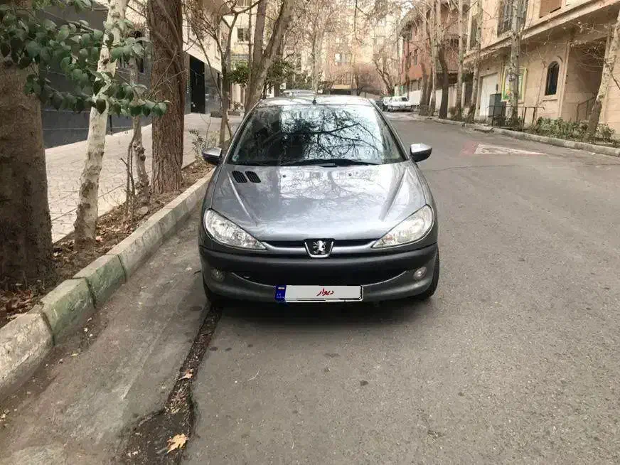 پژو۲۰۶تیپ ۵مدل ۹۸ بی رنگ|خودرو سواری و وانت|تهران, دروس|دیوار