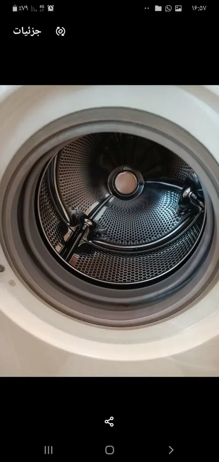 لباسشویی ارج زانوسی ایتالیا مونتاژ ارج ۵ کیلویی|ماشین لباسشویی و خشک‌کن لباس|تهران, سازمان برنامه جنوبی|دیوار