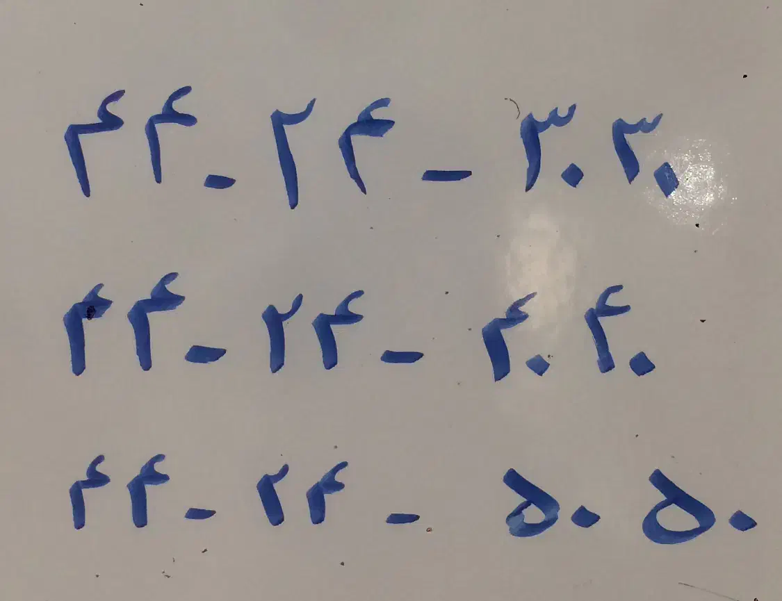 فروش فوری سه خط ثابت سریالی و رند|تلفن رومیزی|سبزوار, ولیعصر (نجار آباد)|دیوار