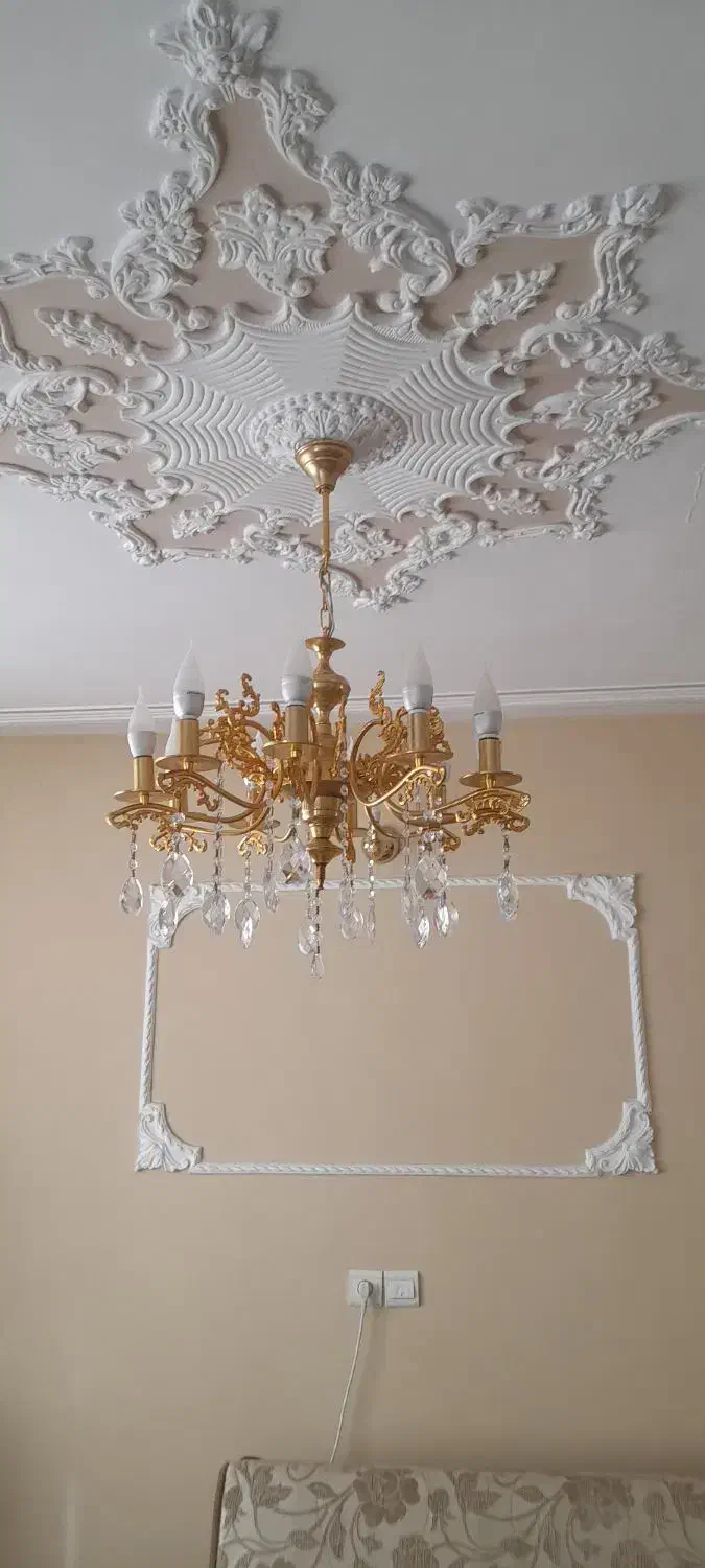 یک عدد لوستر|لوستر و چراغ آویز|زنجان, |دیوار