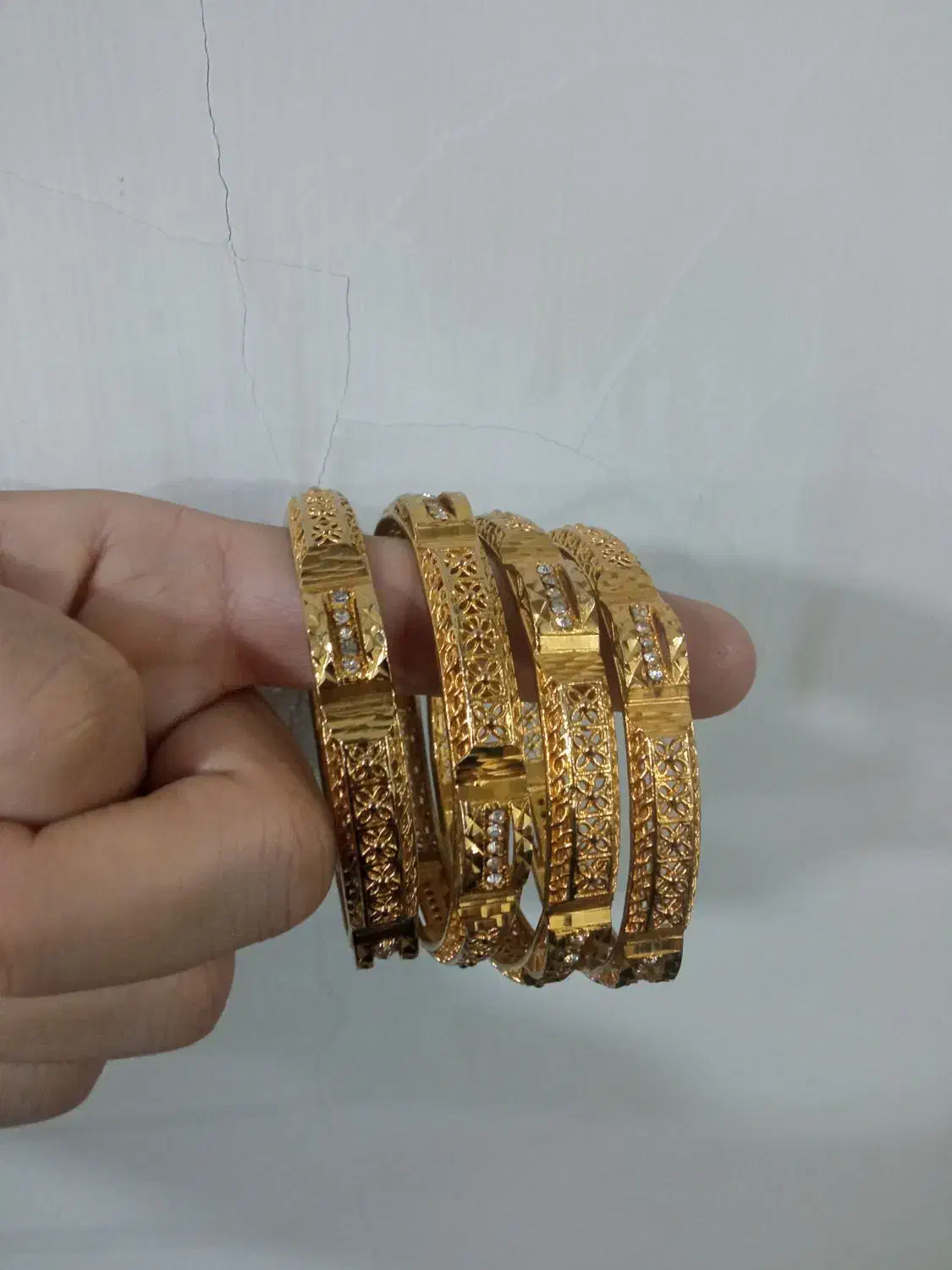 چهار عدد النگو رنگ ثابت،سایز ۲هستن|بدلیجات|نهاوند, |دیوار