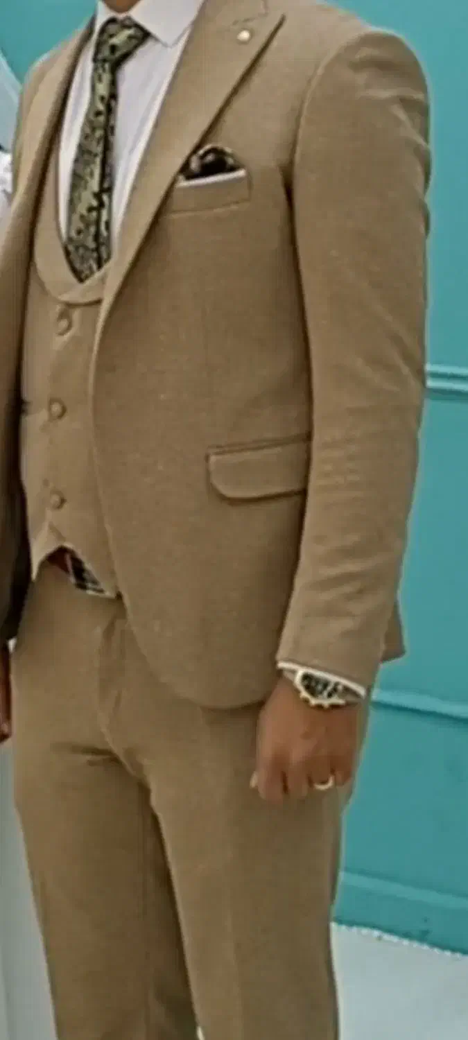 کت شلوار کرم سایز ۵۰|لباس|رشت, نظری|دیوار