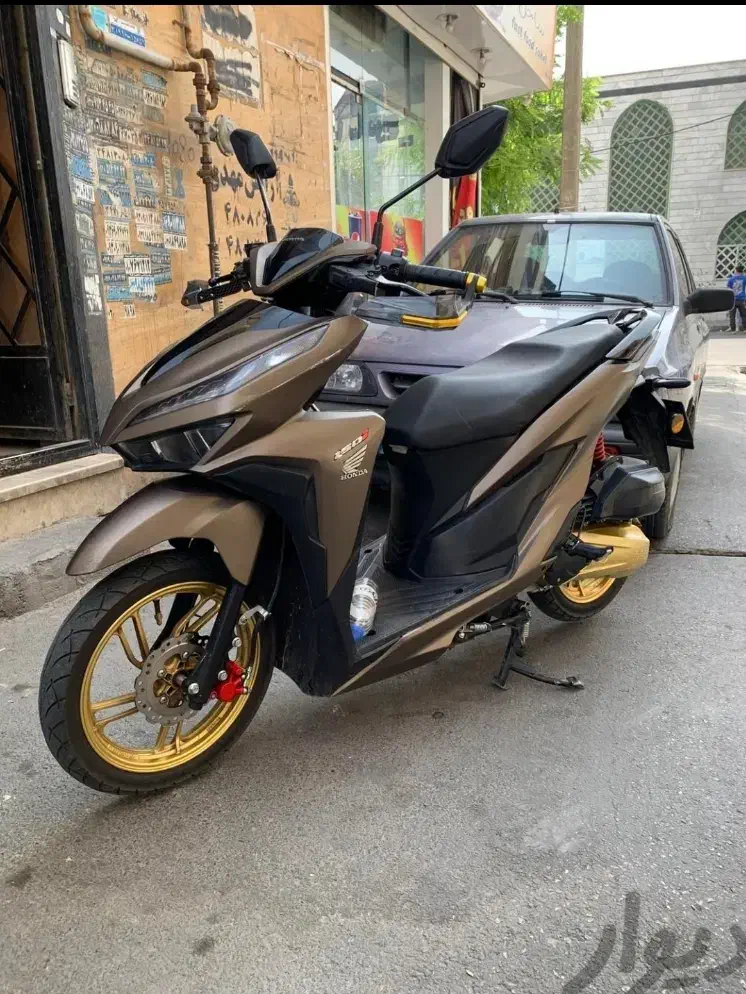 موتور کلیک 150 کویر اصل مدل 1400|موتورسیکلت|کرج, شاهینویلا|دیوار