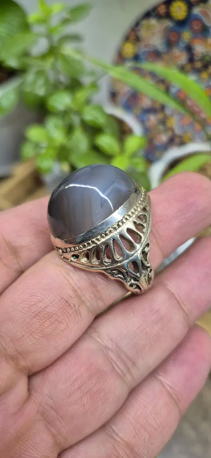 انگشتر کلکسیونی عقیق|جواهرات|تهران, نعمتآباد|دیوار