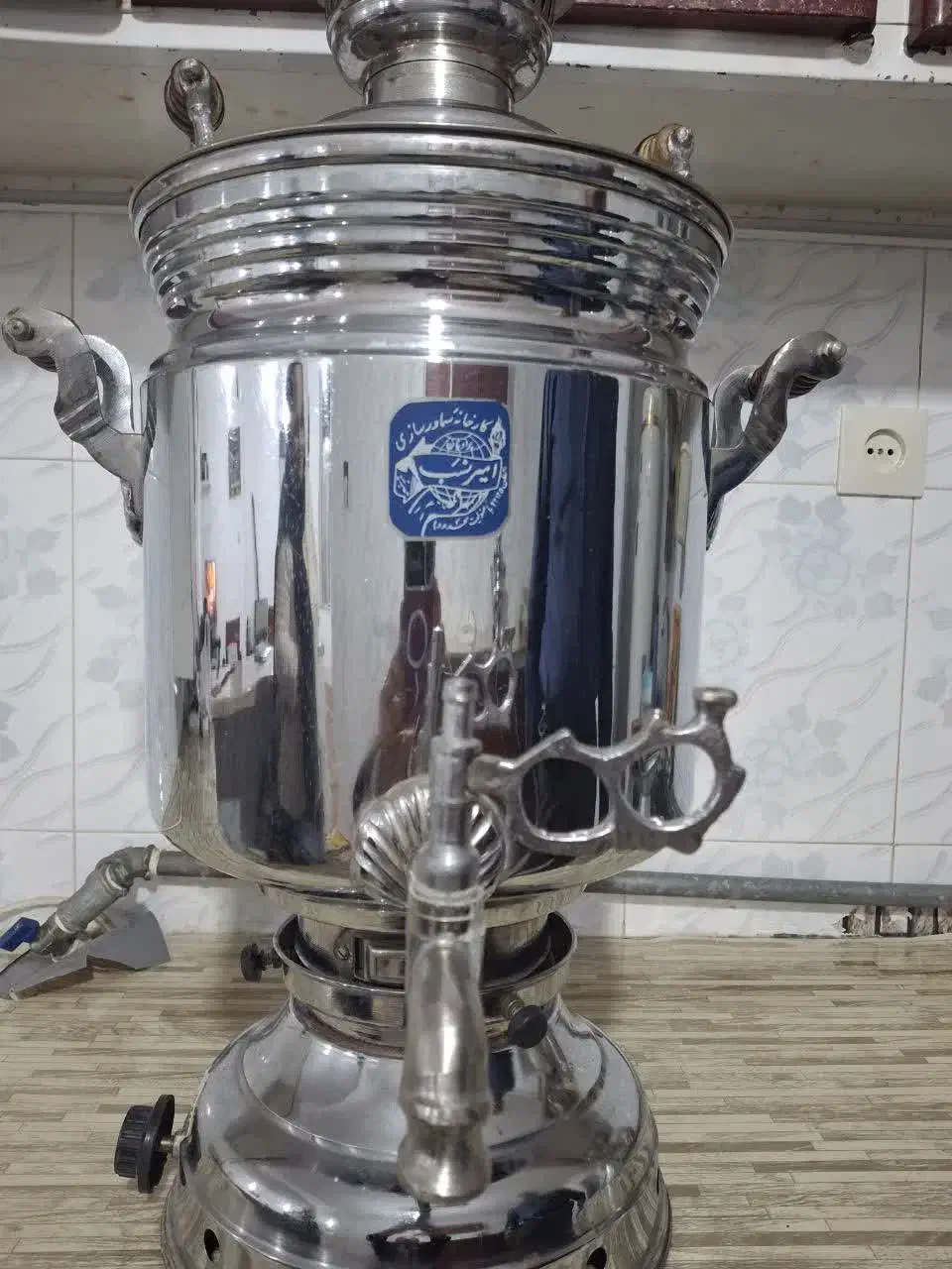 سماور گازی 12لیتری|سماور، چای‌ساز، قهوه‌ساز|قروه, |دیوار