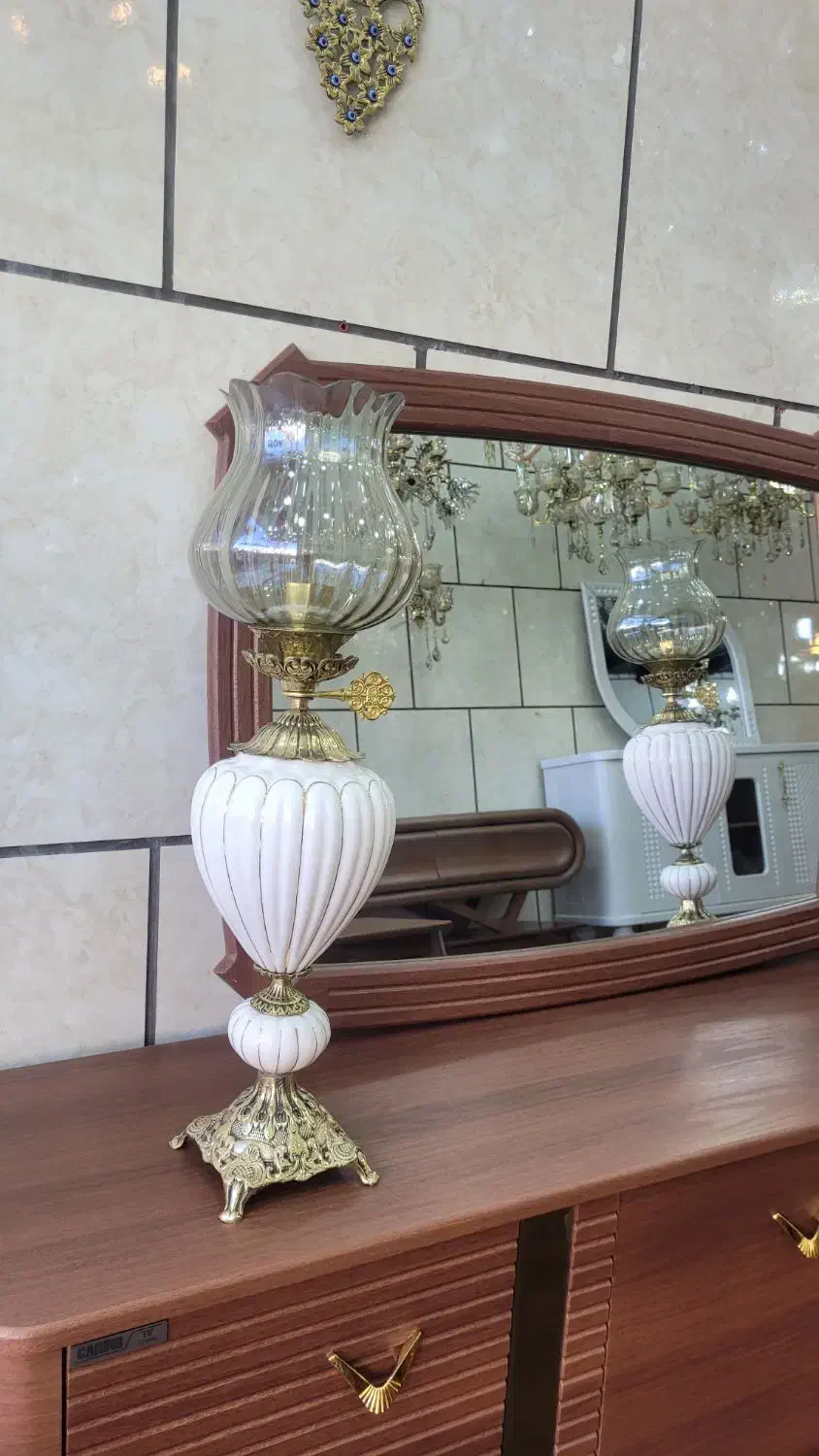 شمدان بزرگ تولید امیری|لوستر و چراغ آویز|زنجان, |دیوار