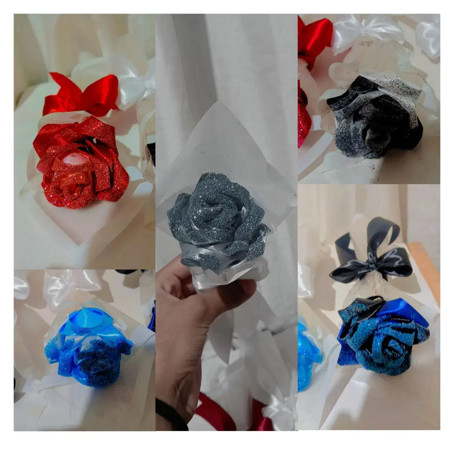 گل های رنگی|گل مصنوعی|سمنان, |دیوار