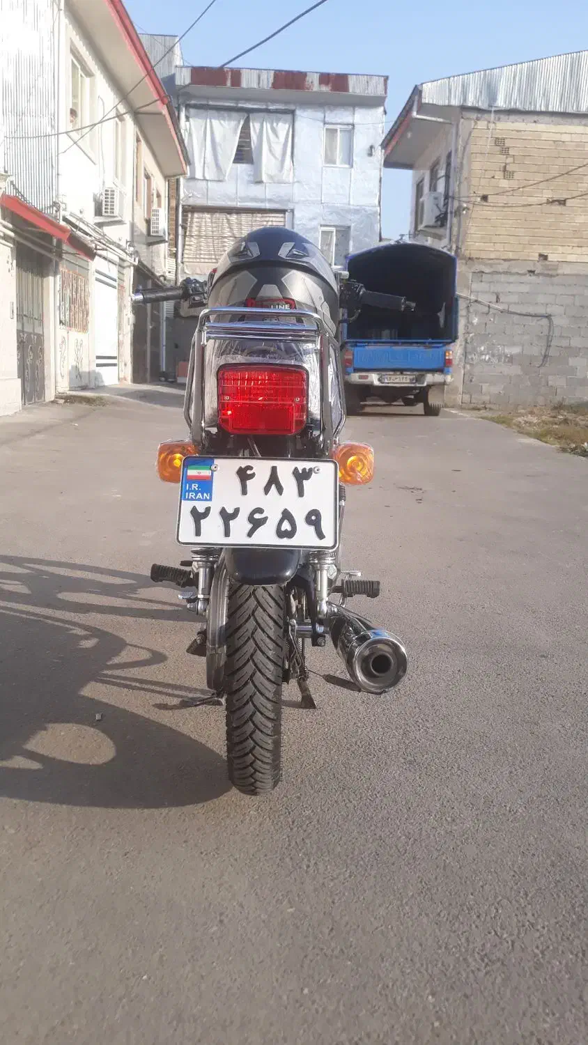 موتور ۲۰۰ سی سی مدل ۱۴۰۳ skz خشک|موتورسیکلت|رشت, معلولین|دیوار