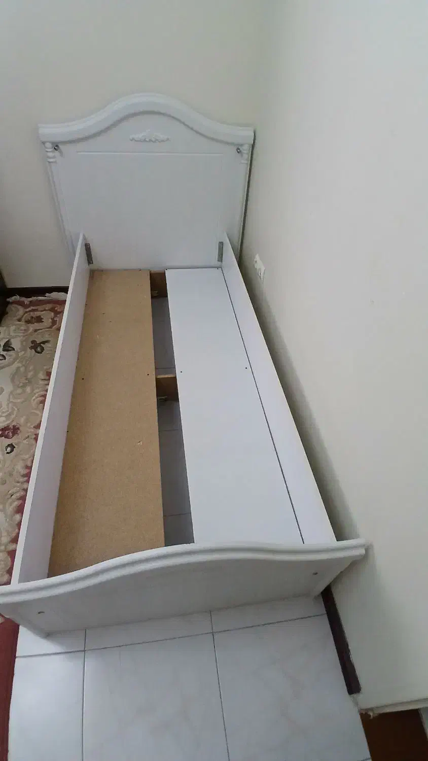 تخت خواب تک نفره نوجوانی|تخت و سرویس خواب|ملارد, |دیوار