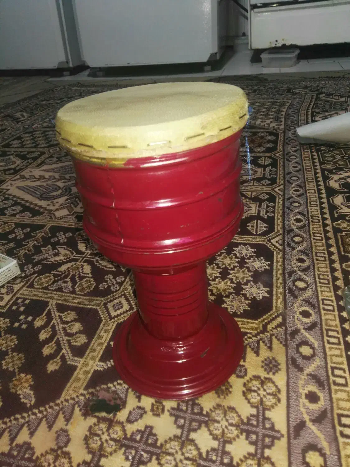 تنبک پوست طبیعی کوچک|سازهای سنتی|ری, جوانمرد قصاب|دیوار