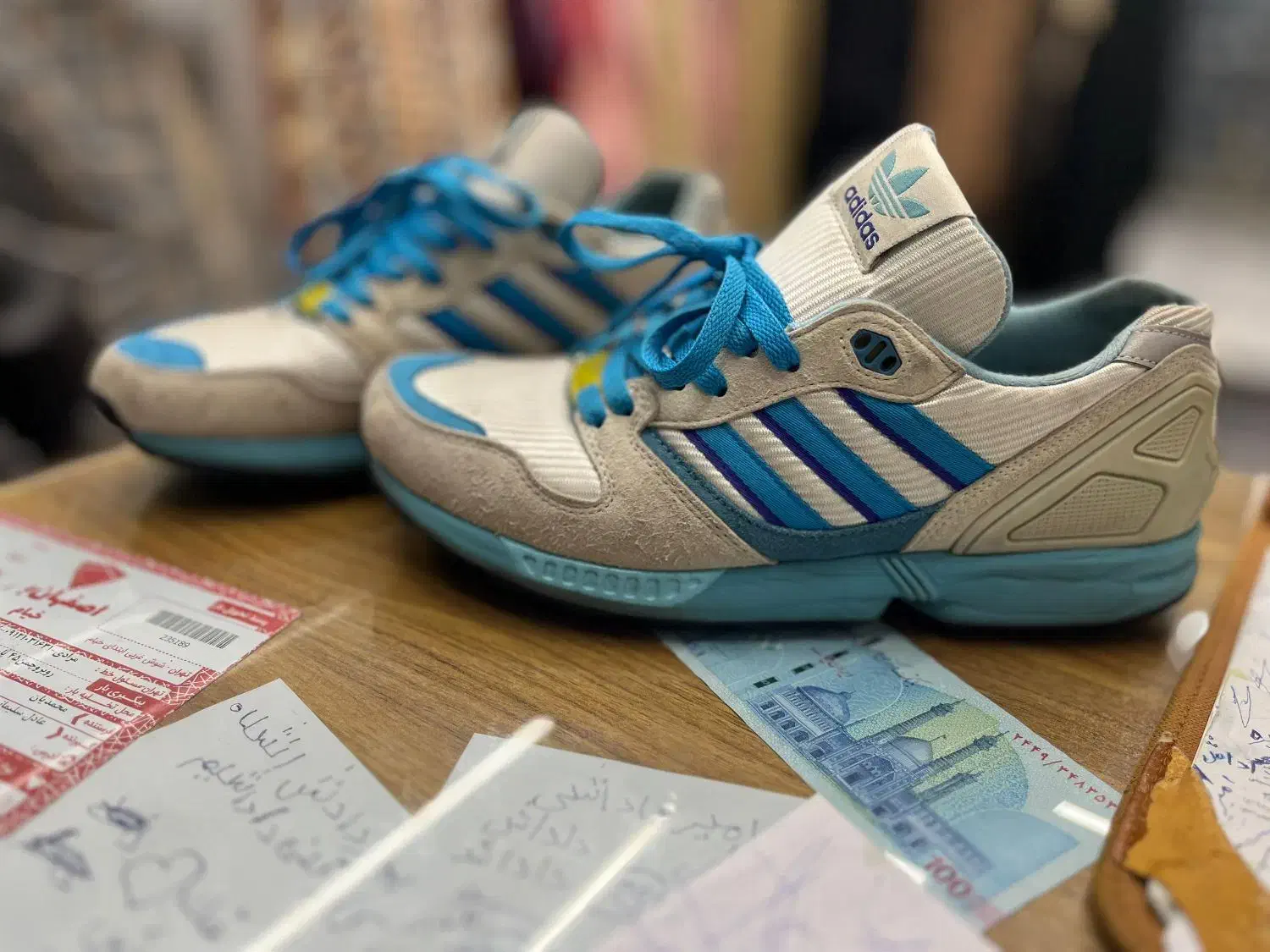 zx5000 کف آبی سی سالگی|کیف، کفش، کمربند|تهران, بازار|دیوار