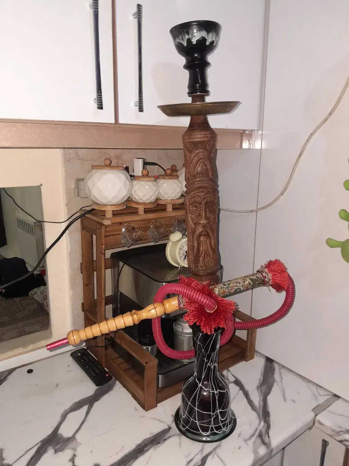 قلیون چوب گردو|کلکسیون و سرگرمی|پرند, فاز ۶|دیوار