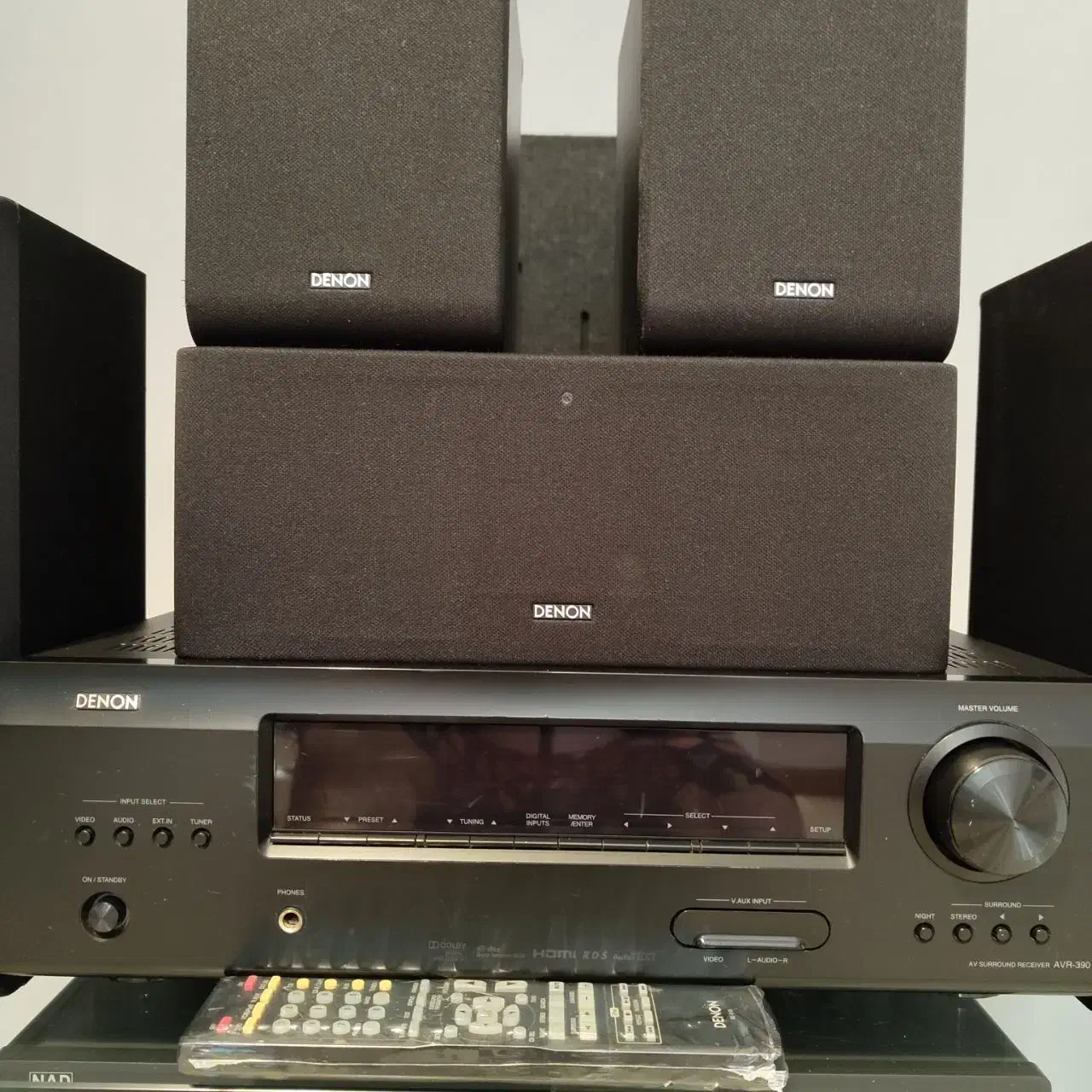 آمپلیفایر و بلندگو سینمای خانگی دنون  DENON DHT390|سیستم صوتی خانگی|تهران, شهرک نفت|دیوار