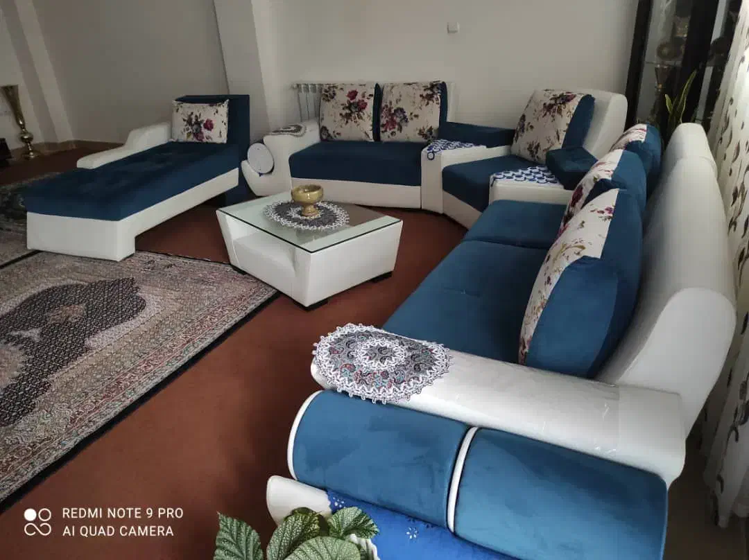 مبل هشت نفره|مبلمان خانگی و میز عسلی|قروه, |دیوار