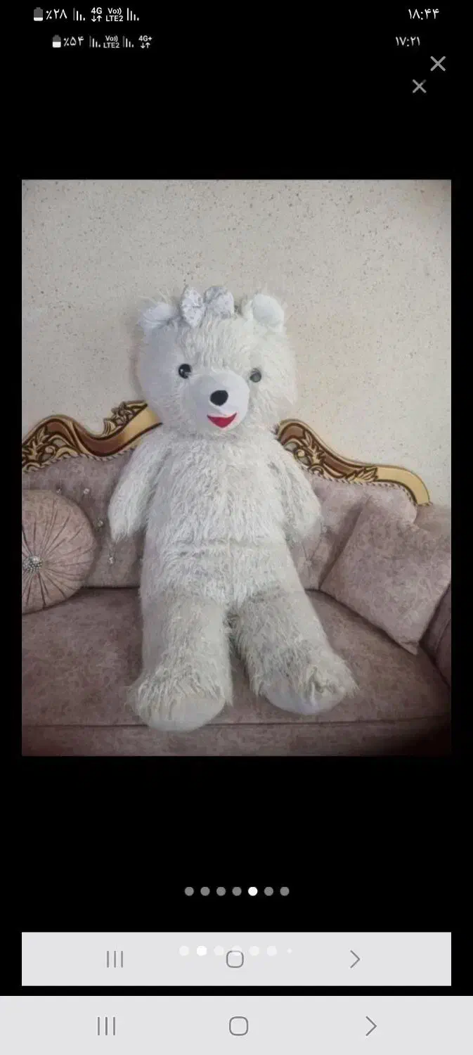 دو تا خرس بزرگ فروشی خرس عکس اولی با قد ۱۵۰|اسباببازی بچه|ارومیه, |دیوار