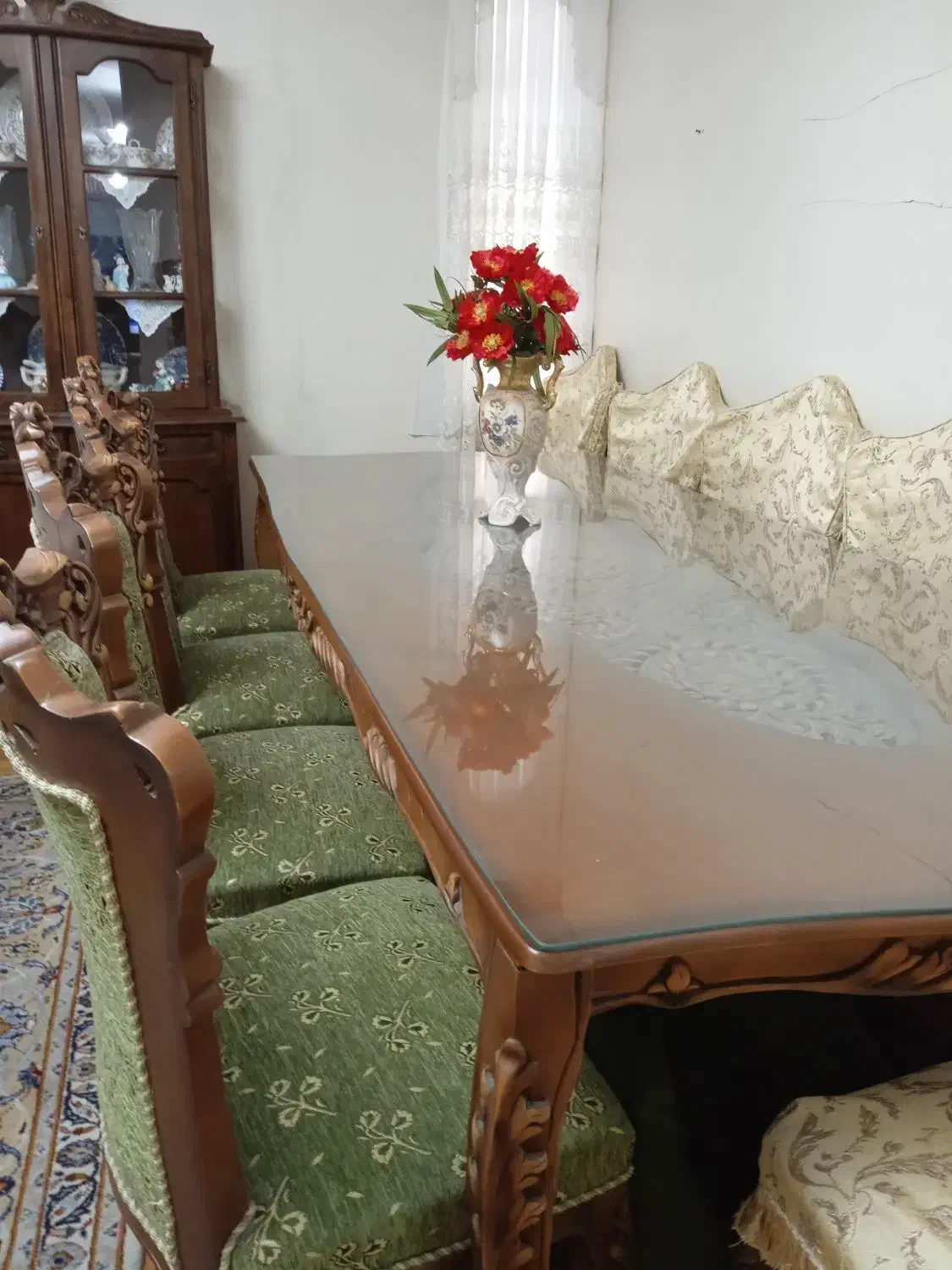 میز ناهارخوری ده نفره|میز و صندلی غذاخوری|تهران, قیطریه|دیوار