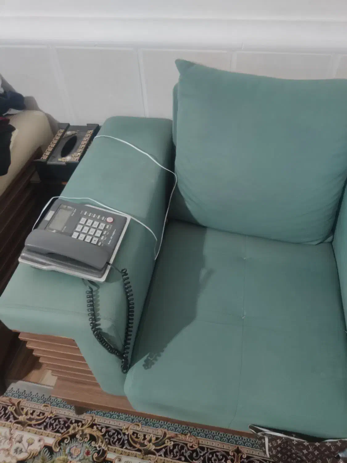 مبل هفت نفره طبی سالم|مبلمان خانگی و میز عسلی|فیروزآباد (فارس), |دیوار