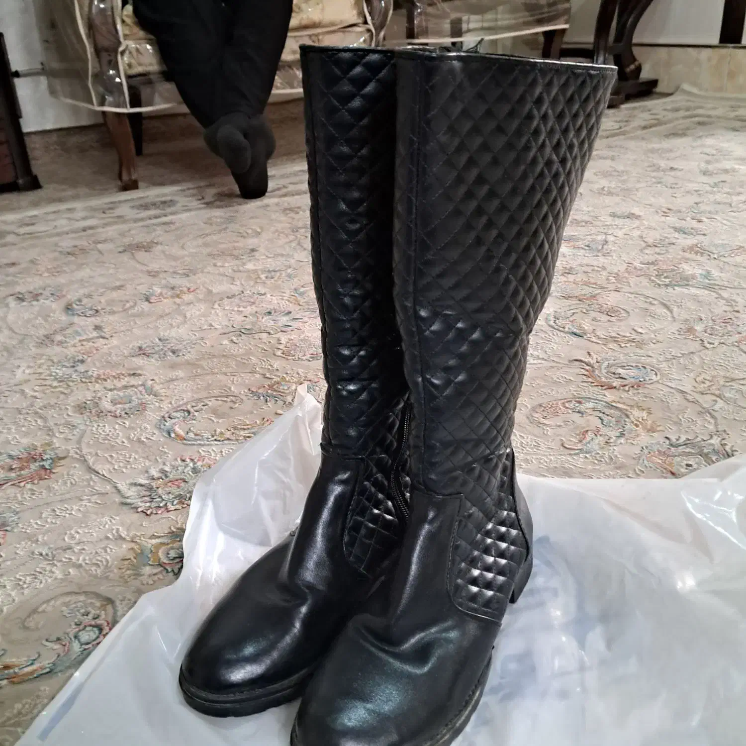 چکمه مجلسی نو سایز ۳۸و ۳۹|کیف، کفش، کمربند|ری, صفاییه (چشمه علی)|دیوار