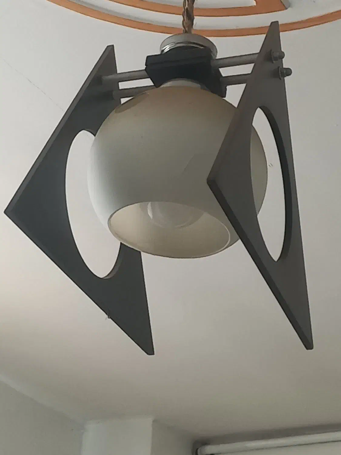 لوسترچوبی اشپزخانه|لوستر و چراغ آویز|گرمسار, |دیوار