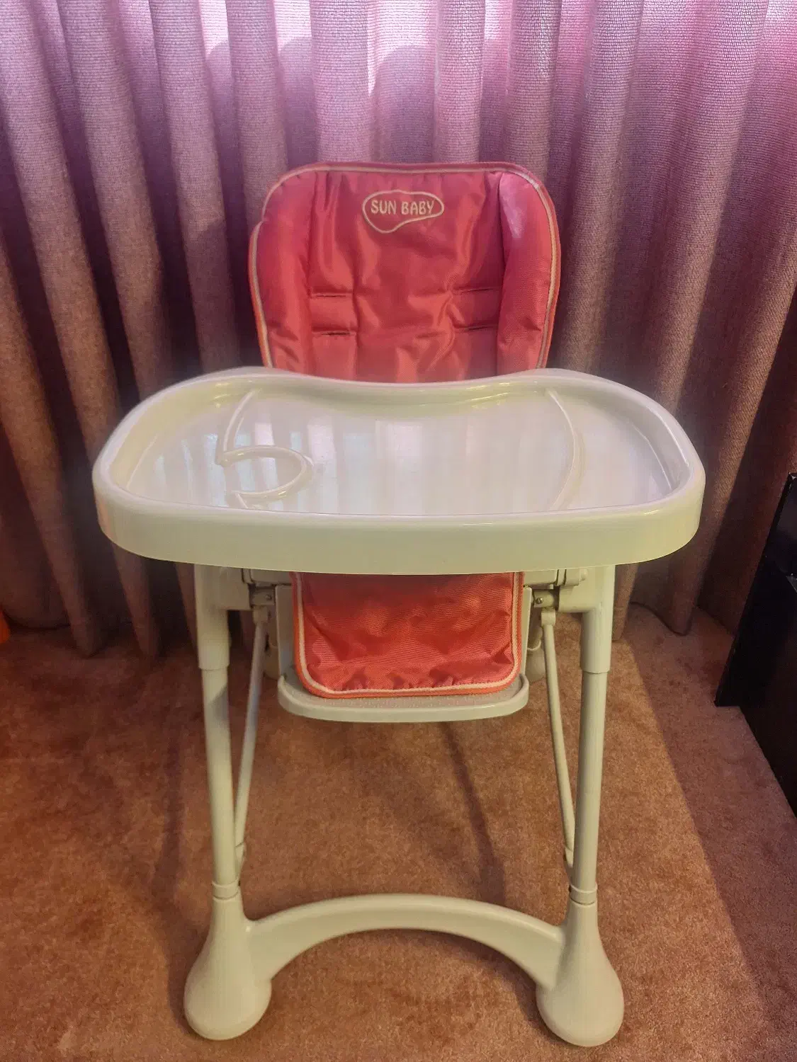 صندلی غذای کودک در حد نو|تخت و صندلی بچه|گرگان, |دیوار