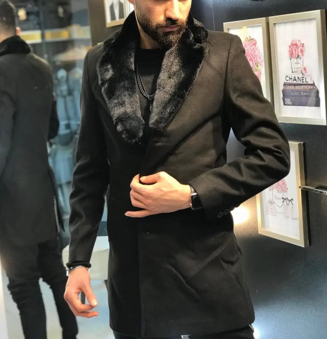 پالتو (اور) نو سایز ایکس لارج|لباس|ساری, |دیوار