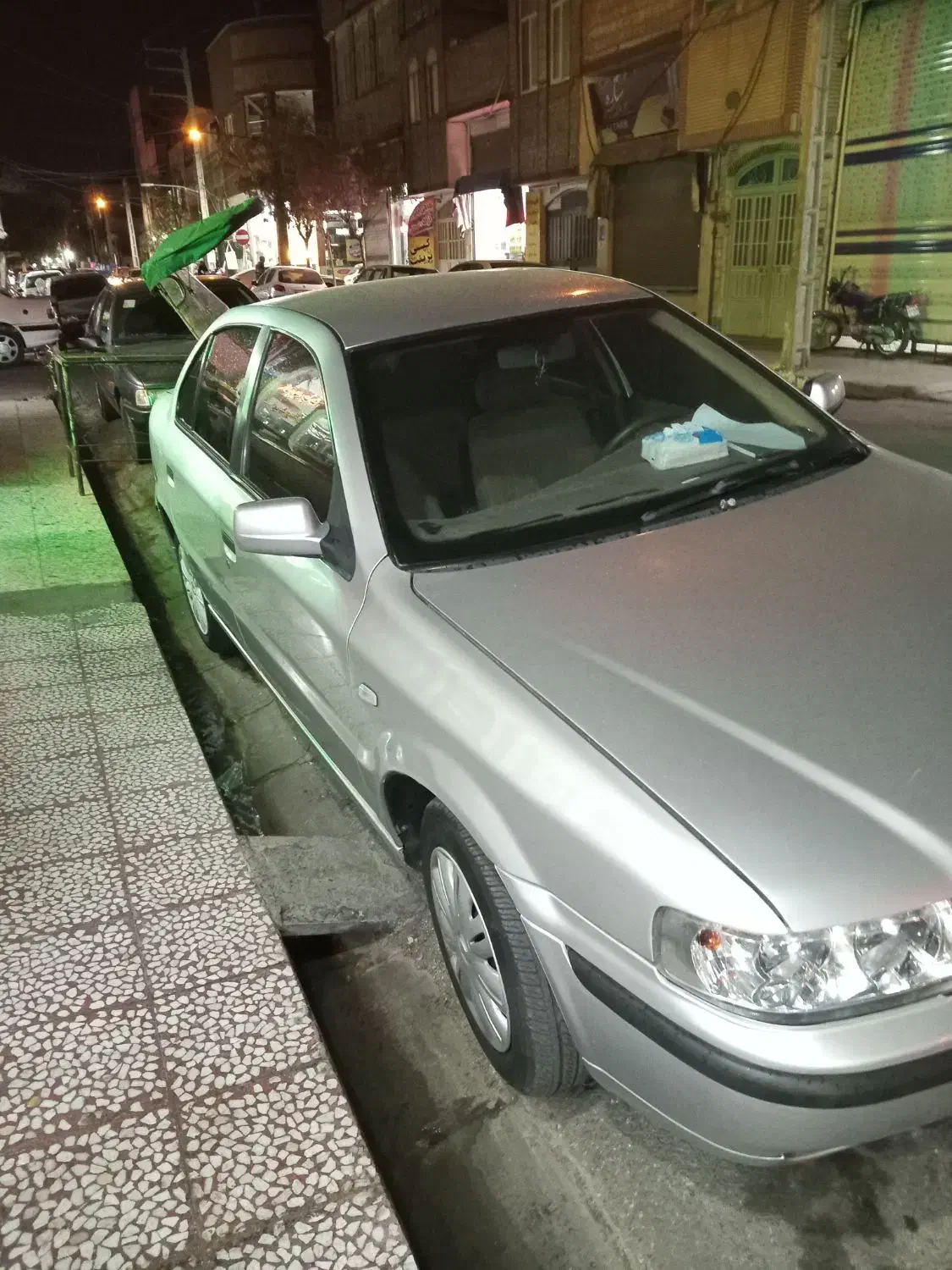 سمند نقرهای|خودرو سواری و وانت|قم, علی آباد سعدگان|دیوار