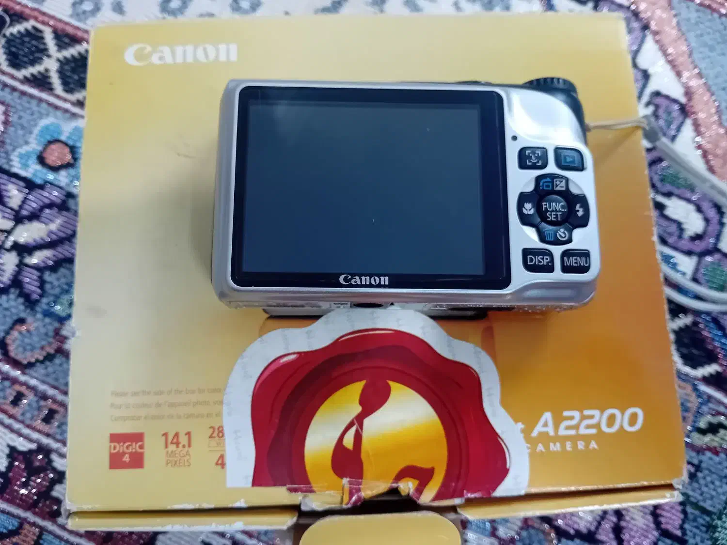 دوربین کنون در حد نو|دوربین عکاسی و فیلمبرداری|زنجان, |دیوار