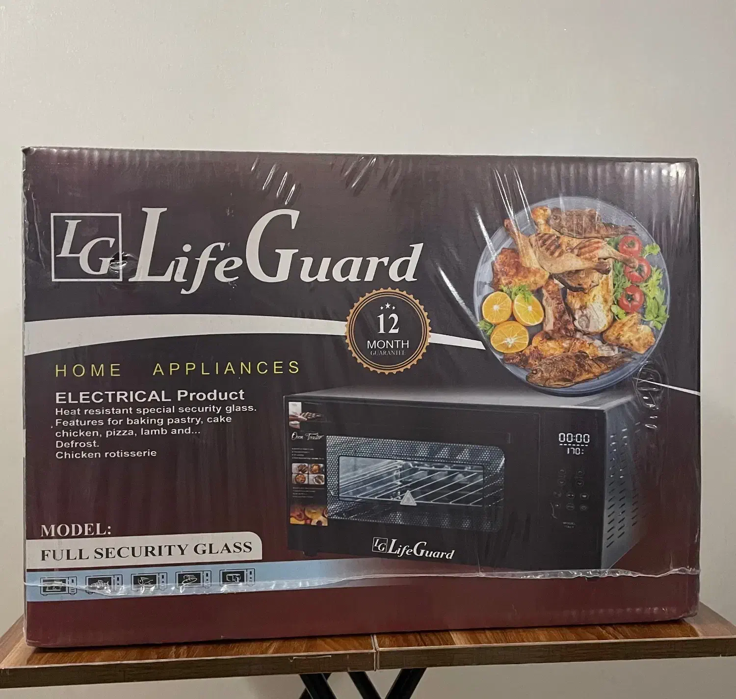 توستر تمام لمسی شیشه ای مشکی|اجاق گاز و لوازم برقی پختوپز|بندر انزلی, دهکده ساحلی|دیوار