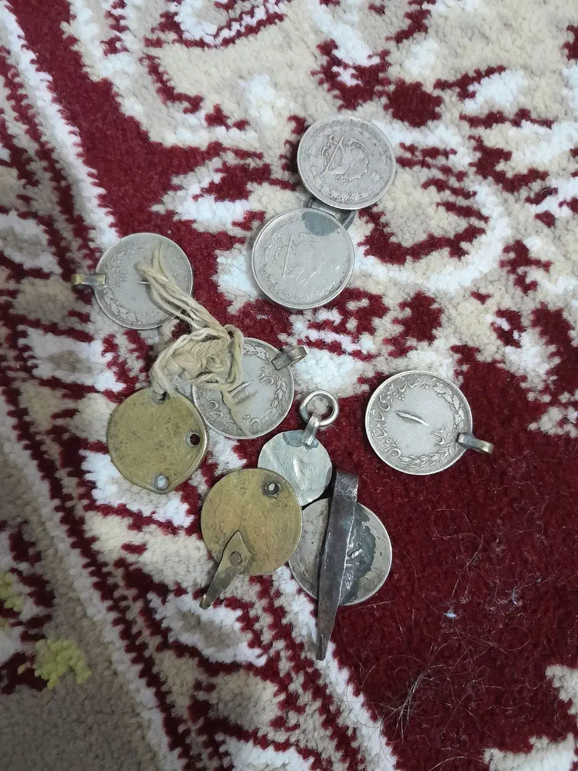 سکه شاهی ۲ریالی ۱ریالی و۵ریالی|کلکسیون سکه، تمبر، اسکناس|بیجار, |دیوار