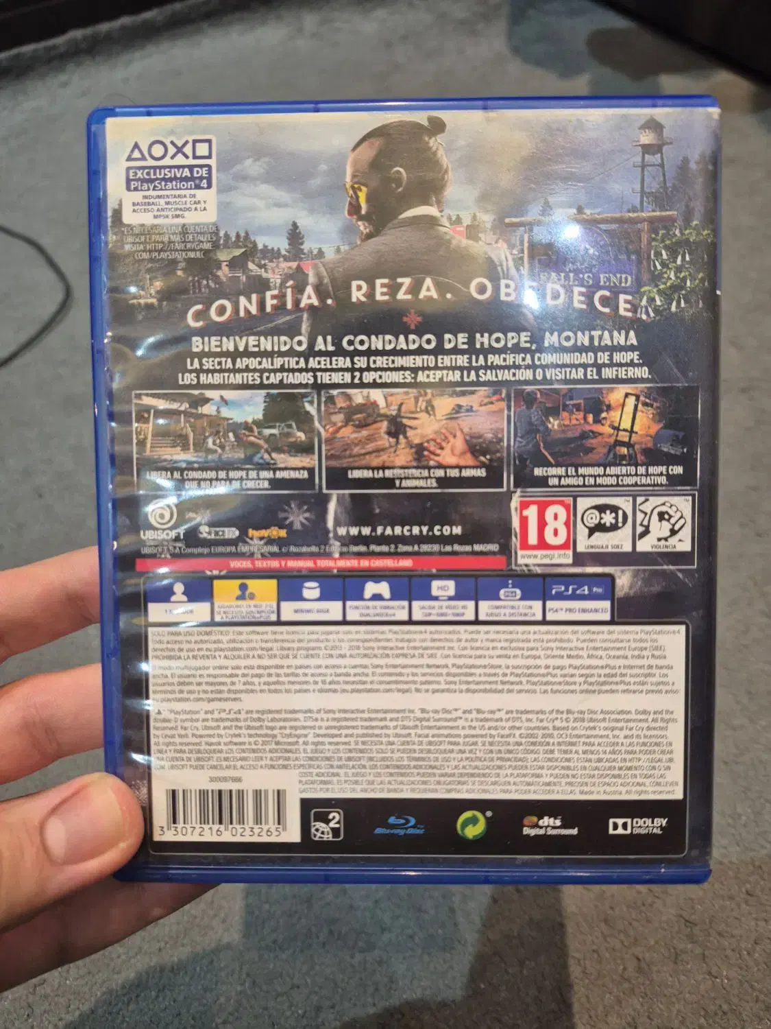 دیسک کارکرده بازی Farcry 5 برای PS4 و PS5|کنسول، بازی ویدئویی و آنلاین|قائم‌شهر, |دیوار