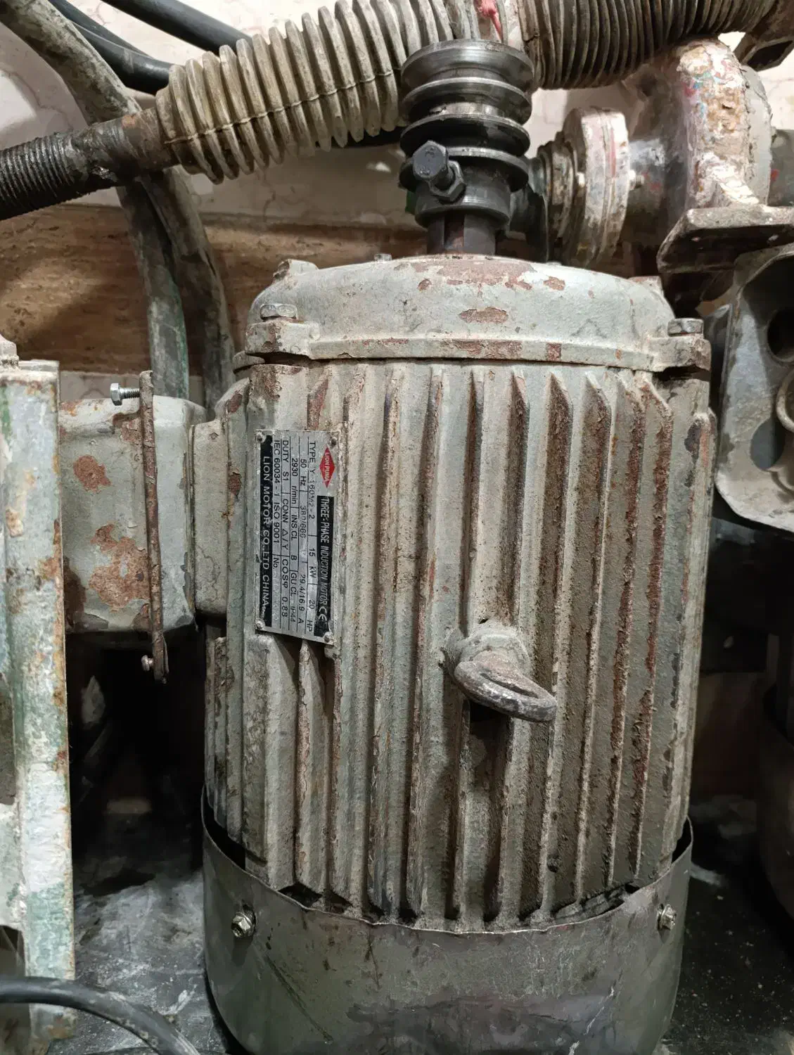 الکتروموتور ۲۰و۲۵ اسب|ماشین‌آلات صنعتی|رزن, |دیوار