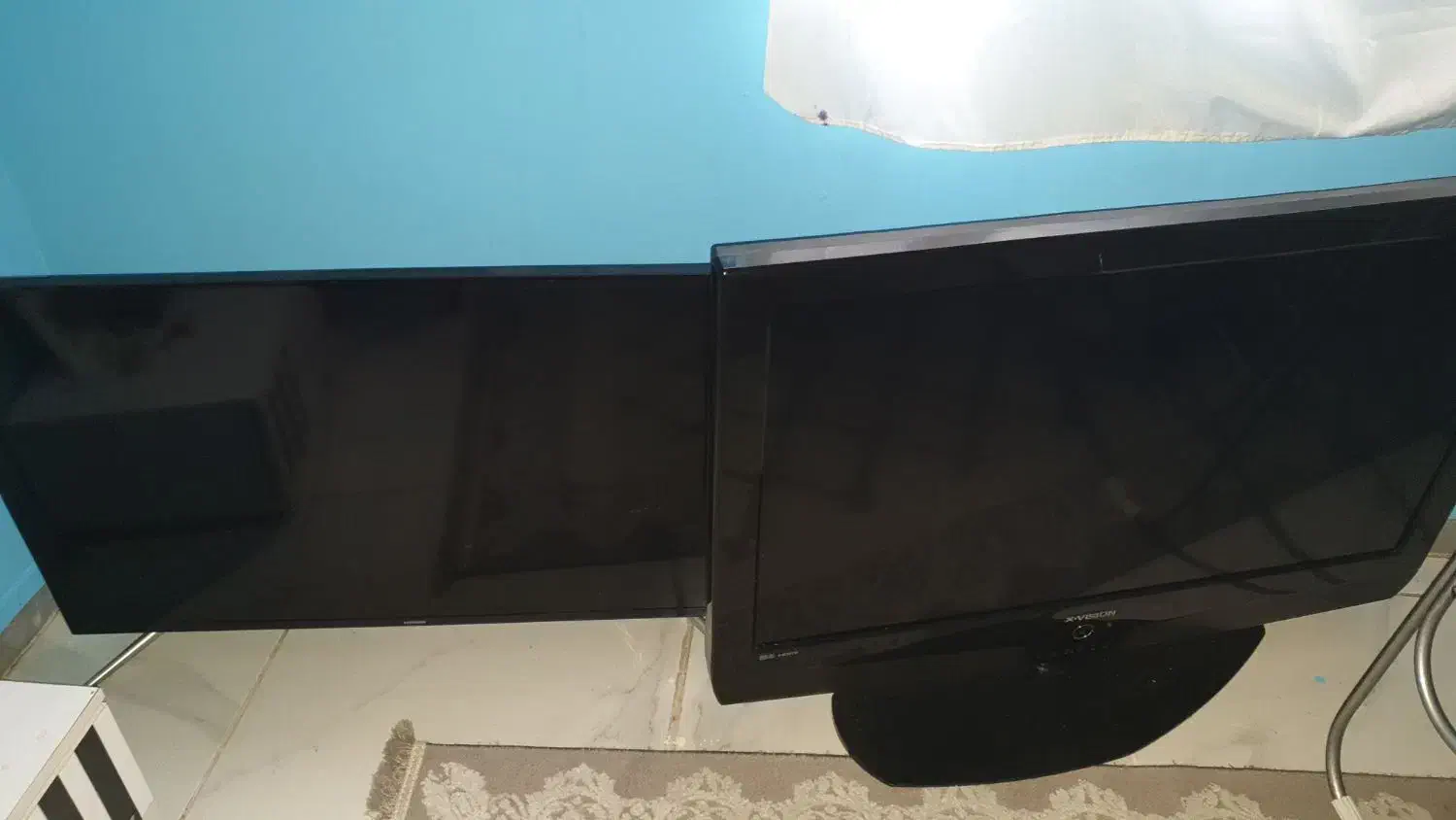 ال ای دی شکسته سامسونگ و ایکس ویژن|تلویزیون و پروژکتور|بابل, |دیوار