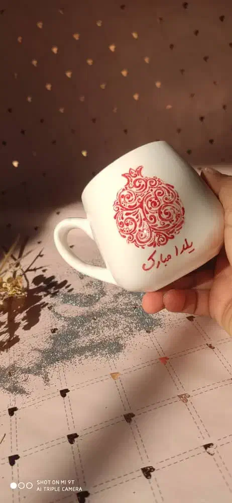 سنگ مصنوعی/ شمع/ ماگ نقاشی دستی /در انواع سفارشات|خدمات آموزشی|شیراز, دشت چنار|دیوار